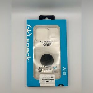 NWT Speck GemShell Grip Case for iPhone 14 Pro Max - Clear